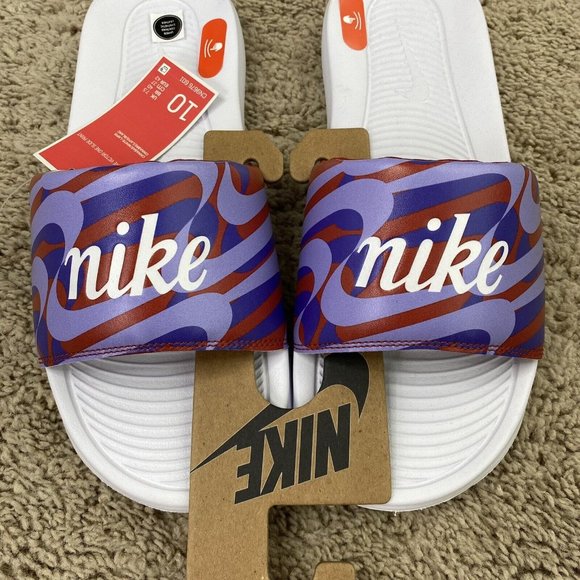 Nike Victori One JDI Slides Women's Size 10 Sandals CN9676-601 Cinna/White - NEW - Picture 10 of 15